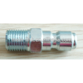 Quick connector,coupling plug-G1/4M, zinc plated steel